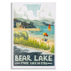 POSTCARD BEAR LAKE LIESL CANNON